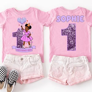 Gracies Corner Custom Birthday Girl Shirt Corner Family Matchin Birthday Girl Shirt Birthday Squad Shirt Custom Girl Shirt Birthday Girl Tee