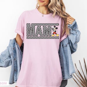 Retro Disney Mama Shirt Disney Mom T-shirt Mickey Mama Shirt Disneyland Family Vacation Shirt Disney Family Matching Shirt Cool Mom Gift
