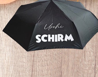 Taschenschirm mit Namen,Personalisierter Schirm, Hochzeit Regenschirm, Personalisierter Regenschirm, Geschenk für Freunde