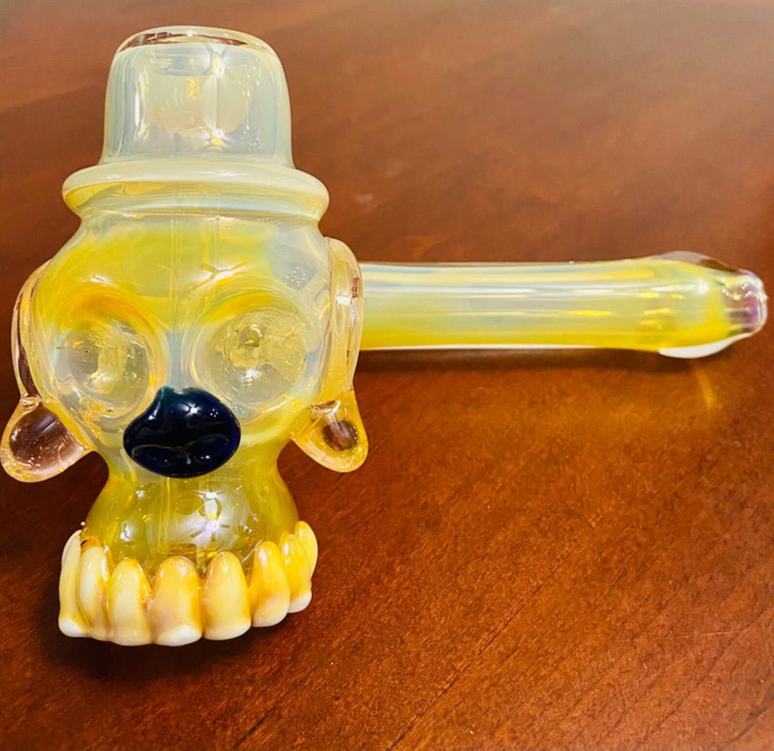7 1/4 Skull Tobacco Pipe Etsy