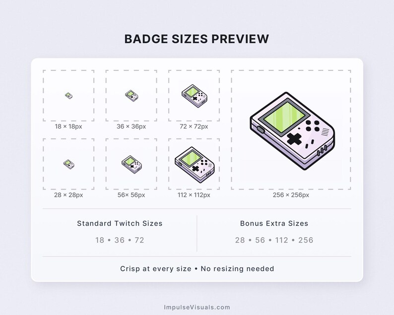 Retro Console Bit & Sub Badges | Twitch Subscriber Badges | Digital ...