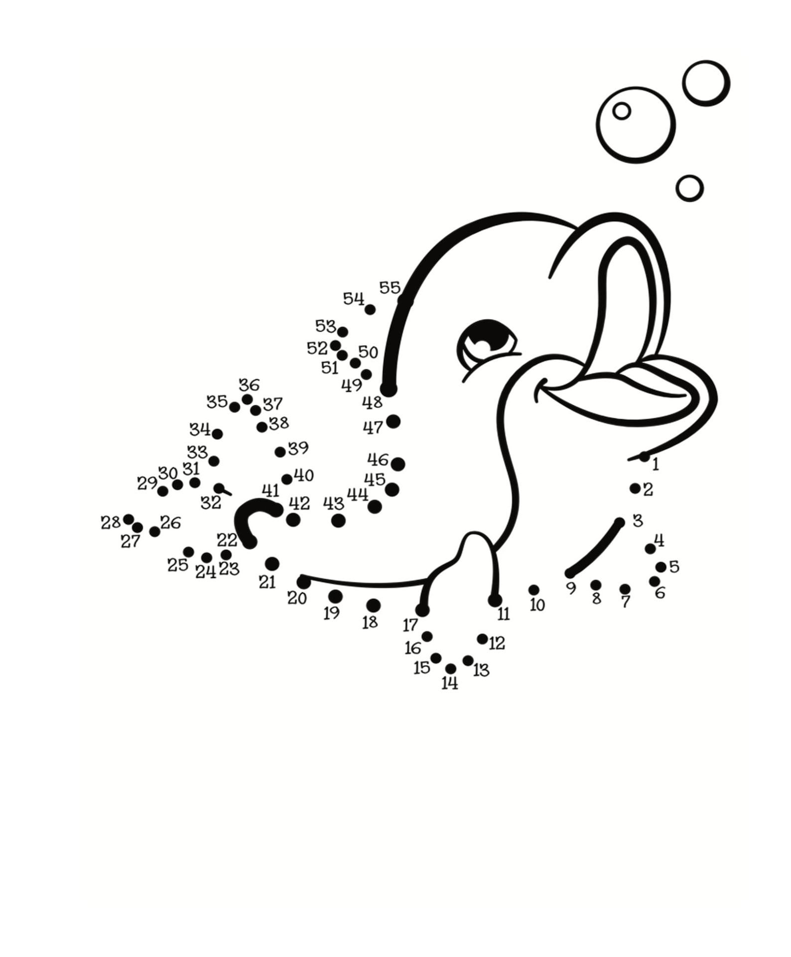 Cute Printable Connect The Dots