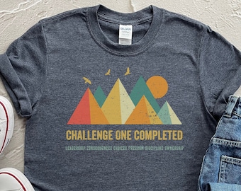 Challenge One Completed Classical Conversations Shirt Gift for Homeschool Student Graduate Cycle 2 Gifts Homeschooler T-shirt Homeschooling