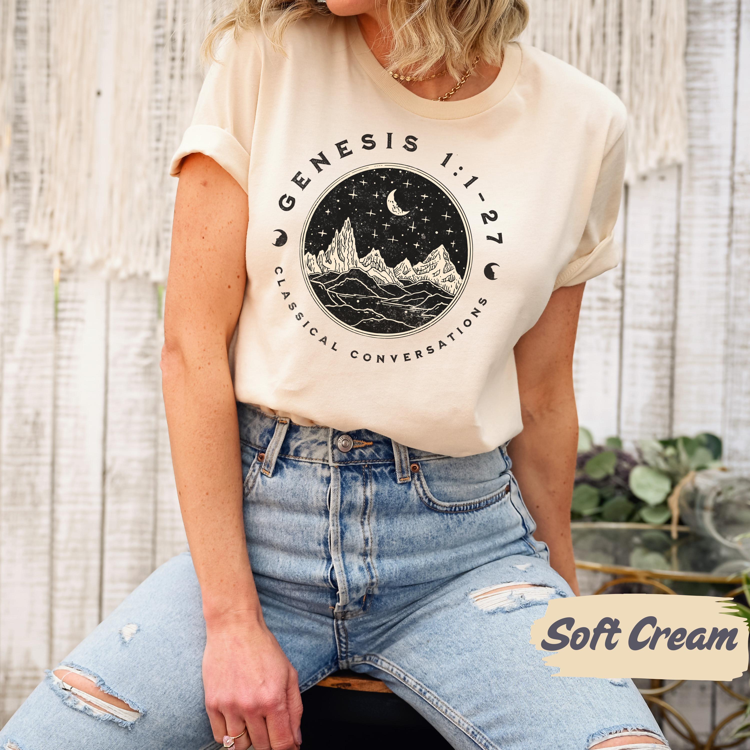 Genesis 1:1-27 Shirt, CC Cycle 2 Shirt, Classical Conversations Shirt, Homeschool Mom Shirt, Tutor Director Gift, Group Matching Tshirts