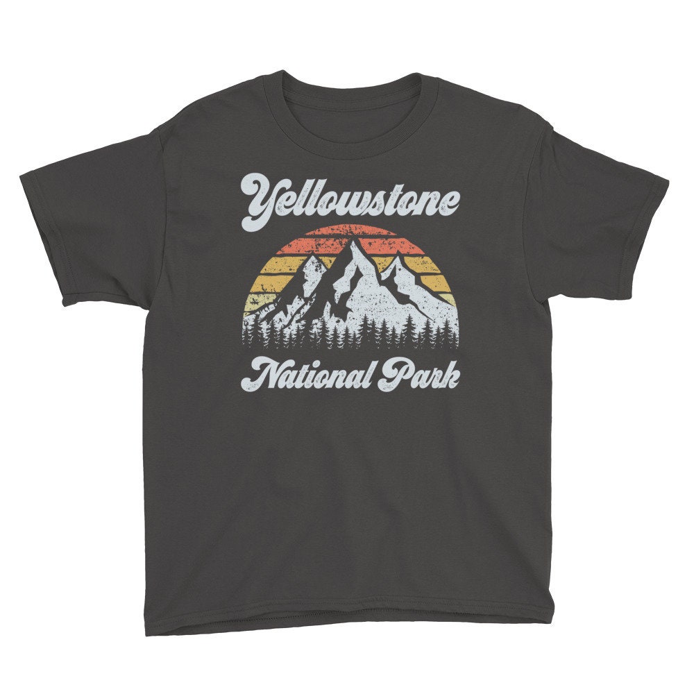 Yellowstone National Park Shirt Adventure Awaits Tshirt Retro | Etsy