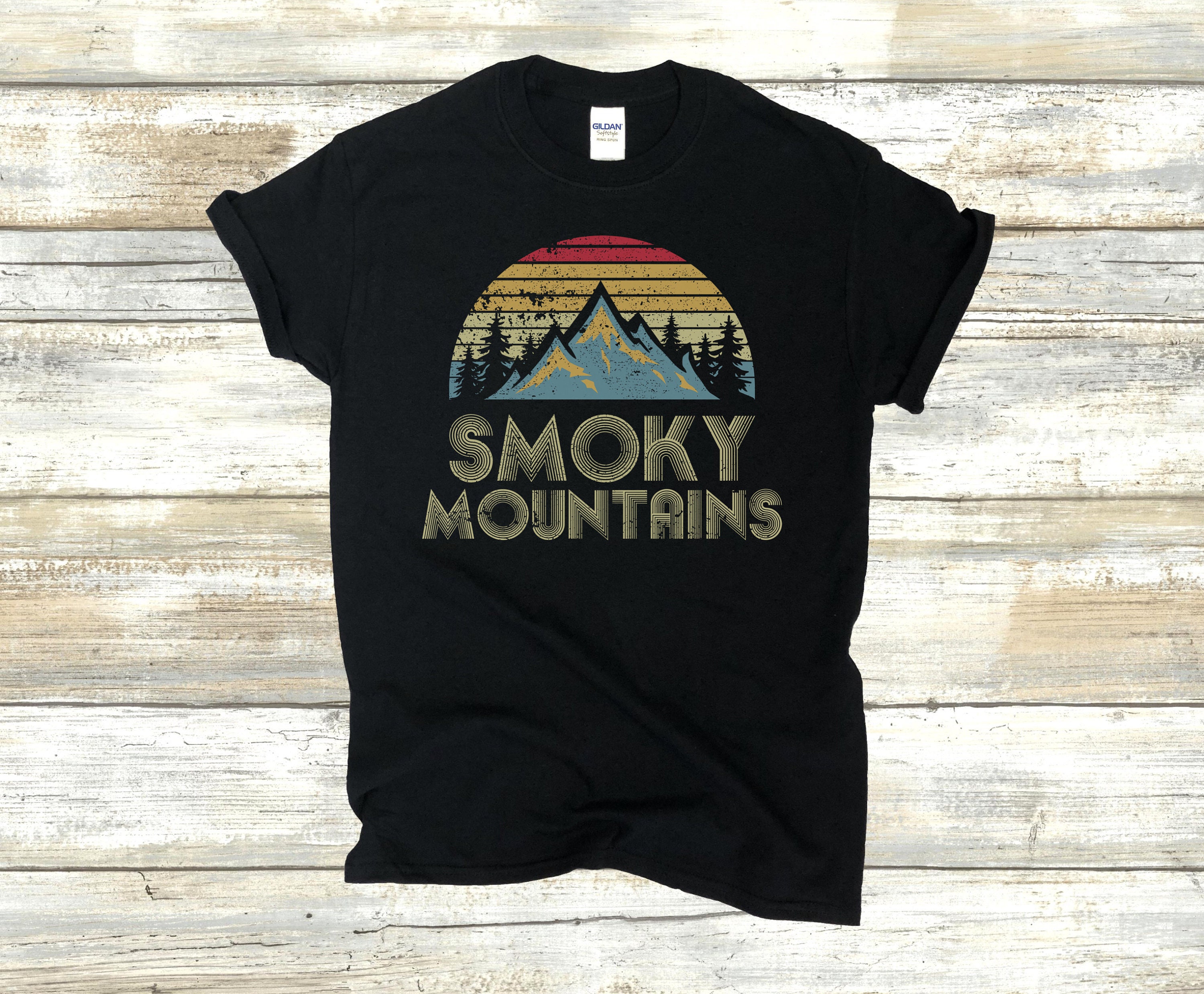 Smoky Mountains Shirt Great Smoky Mountains Shirt Smoky - Etsy