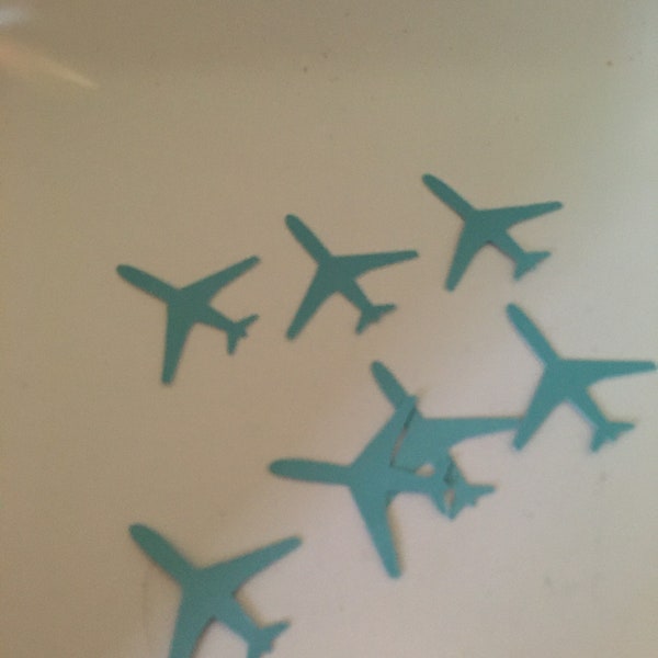 Airplane confetti