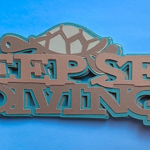 Deep Sea Diving Die Cut