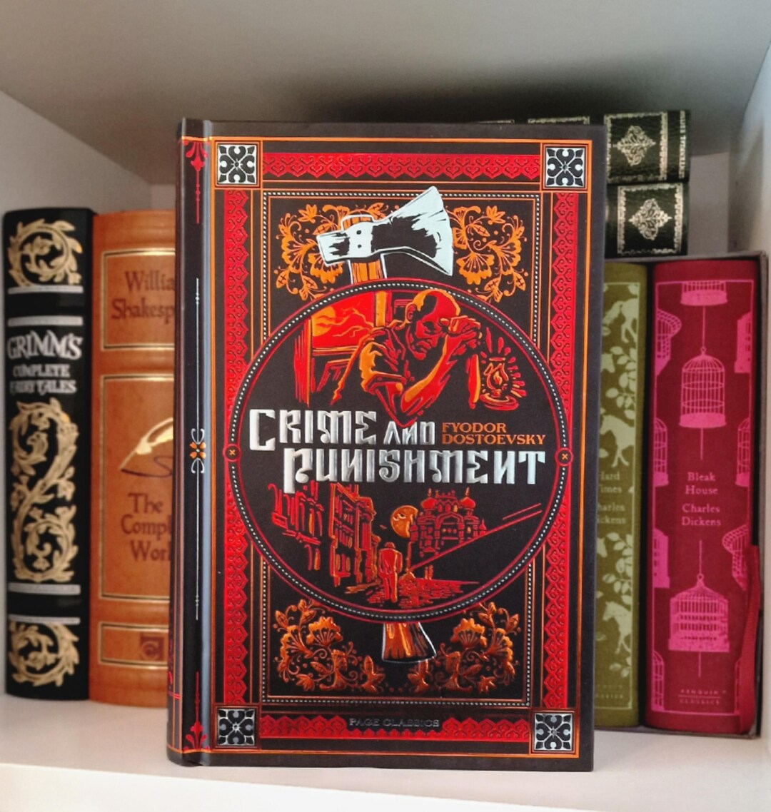 Crime and Punishment Deluxe Limited Edition Book - Etsy UK