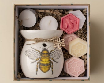 Bee Wax Burner Gift Set