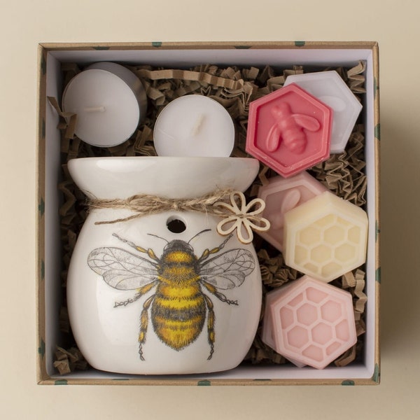 Bee Wax Burner Gift Set
