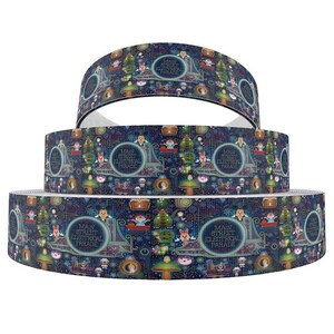 Disney Main Street elektrisch paradelint 1,5" en 2" hoogwaardig grosgrain lint op maat gesneden nachtparade Mickey Minnie Mouse-licht
