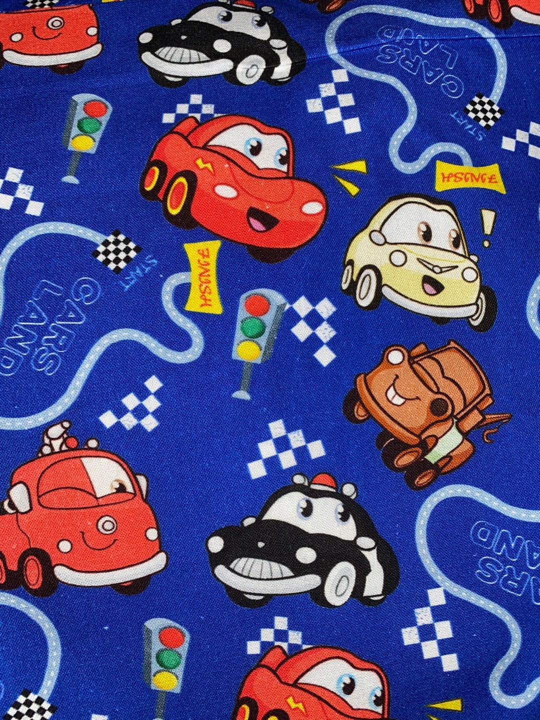 Disney Cars Fabric | Disney & Pixar Cars Vintage Fabric – FMXR