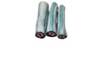 Flower raw cane-Cottage core-Unbaked polymer clay - Raw polymer cane