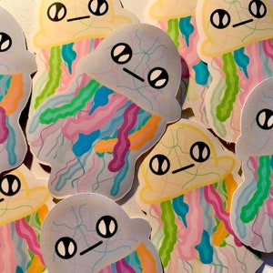 Jellyfish stickers