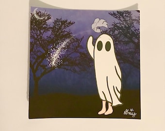 Ghost art print