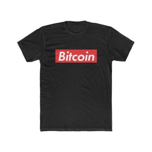 Bitcoin | Men&#39;s Crypto Tshirt | Soft Premium Cotton Shirt | BTC