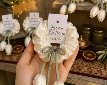 手作りヘアクリップセット – 大人気商品 50個入り – 結婚式の引き出物