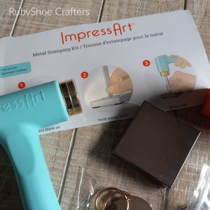 Used ImpressArt Stamp Kit. Metal Stamping Kit. Complete Kit. Jewelry Making. Starter Kit.