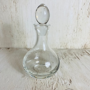 Vintage Crystal Glass Decanter