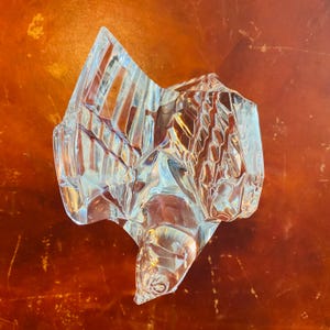 Steuben Crystal American Eagle Figurine - Etsy