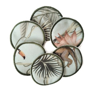 Reusable Face Pads, Zero Waste Makeup, Eco Friendly, Gift For Her, Makeup Remover Pads, Reusable Makeup Pads, Cloth Wipes,Eye Pads,Face Wash