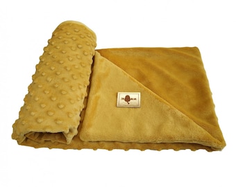 Mustard Pet Blanket, Blankiet for Cat, Blankiet for Dog, Washable Blankiet, Pet Photo Blanket, Minky Blanket, Warm Blanket, Soft Fleece Pet