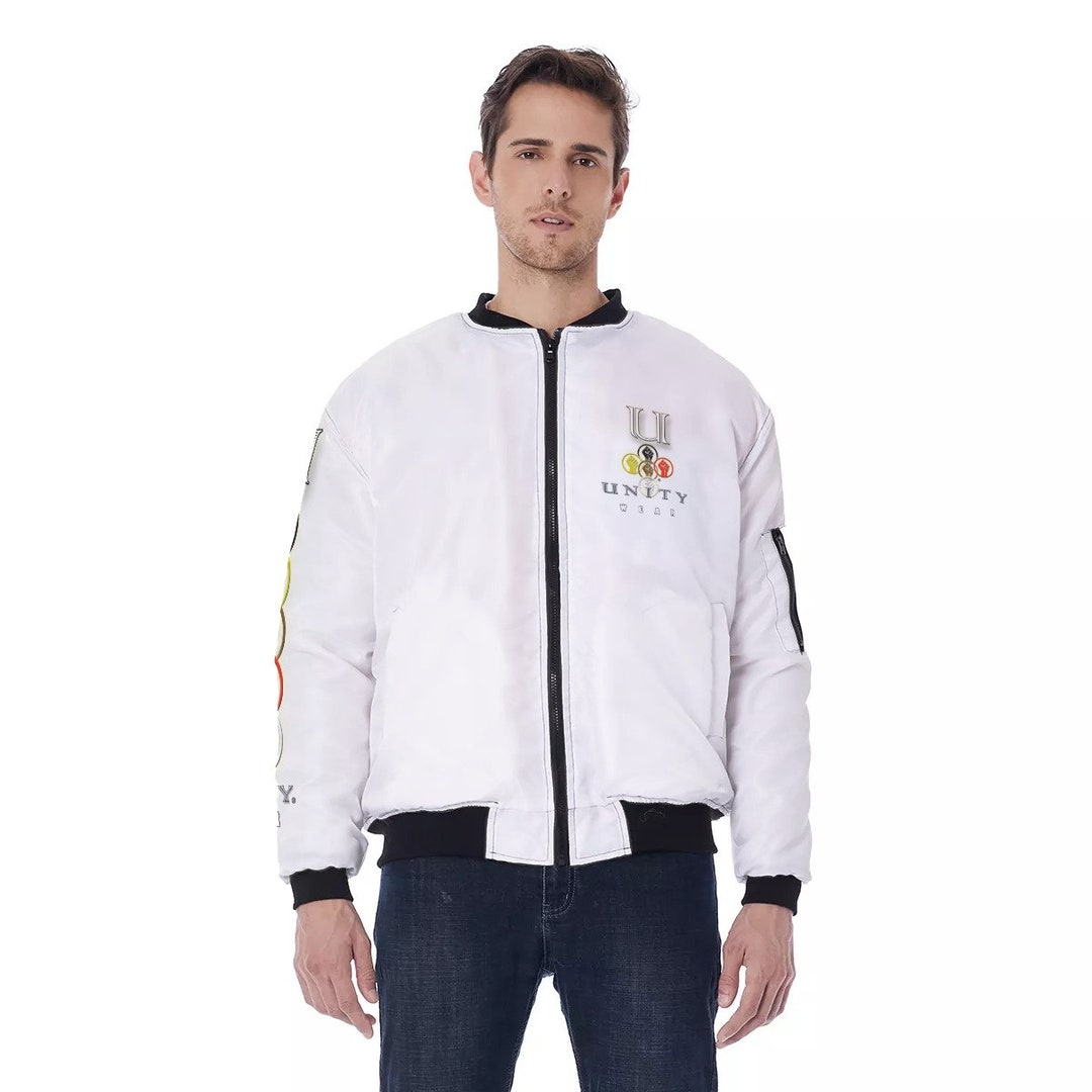 BALENCIAGA UNITY DESTROYED BOMBER JACKET Bomber Jacket Unity