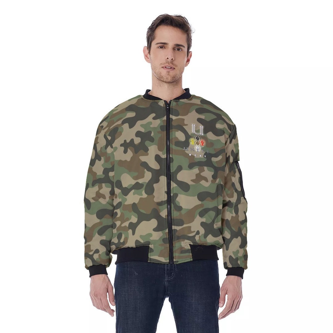 Unitypoint Jackets Unity Wear Cross OG Camouflage Men's Bomber Jacket - Etsy