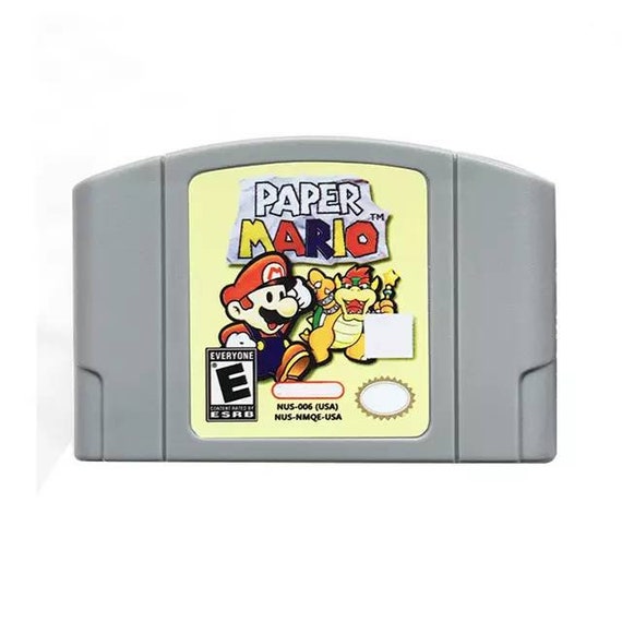 Paper Mario Nintendo 64 Game