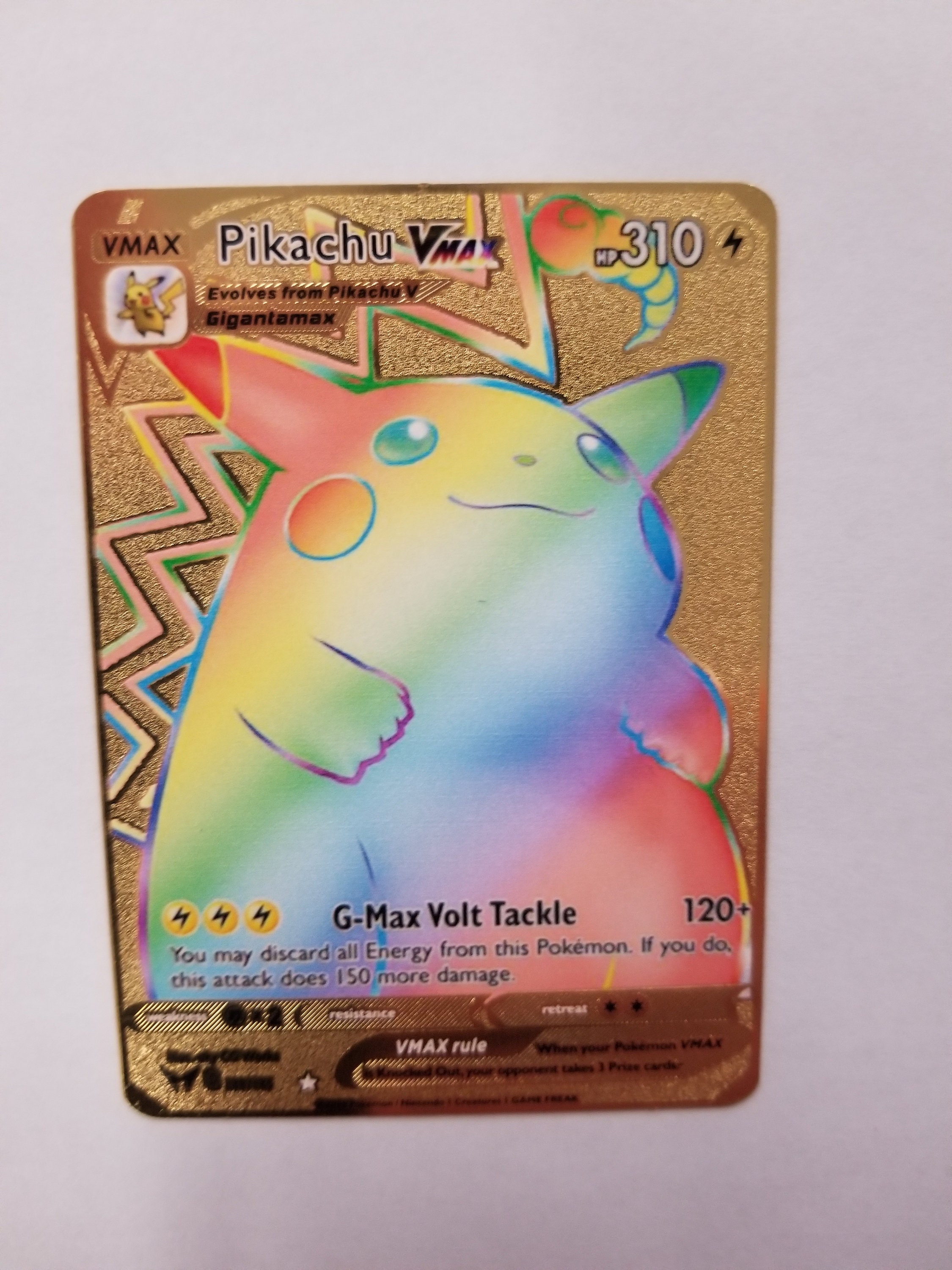 are gold pokemon cards real gold