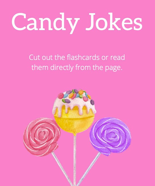 Candy Jokes Note Cards Funny Printable Lunchbox Notes Valentine s Day 