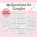 Questions for Couples Cards, Printable Conversation Cards, Couple ...