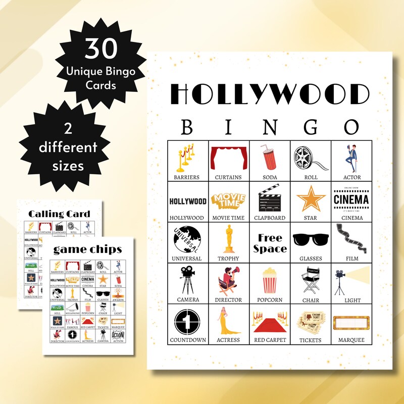 Hollywood Party Favors - Etsy