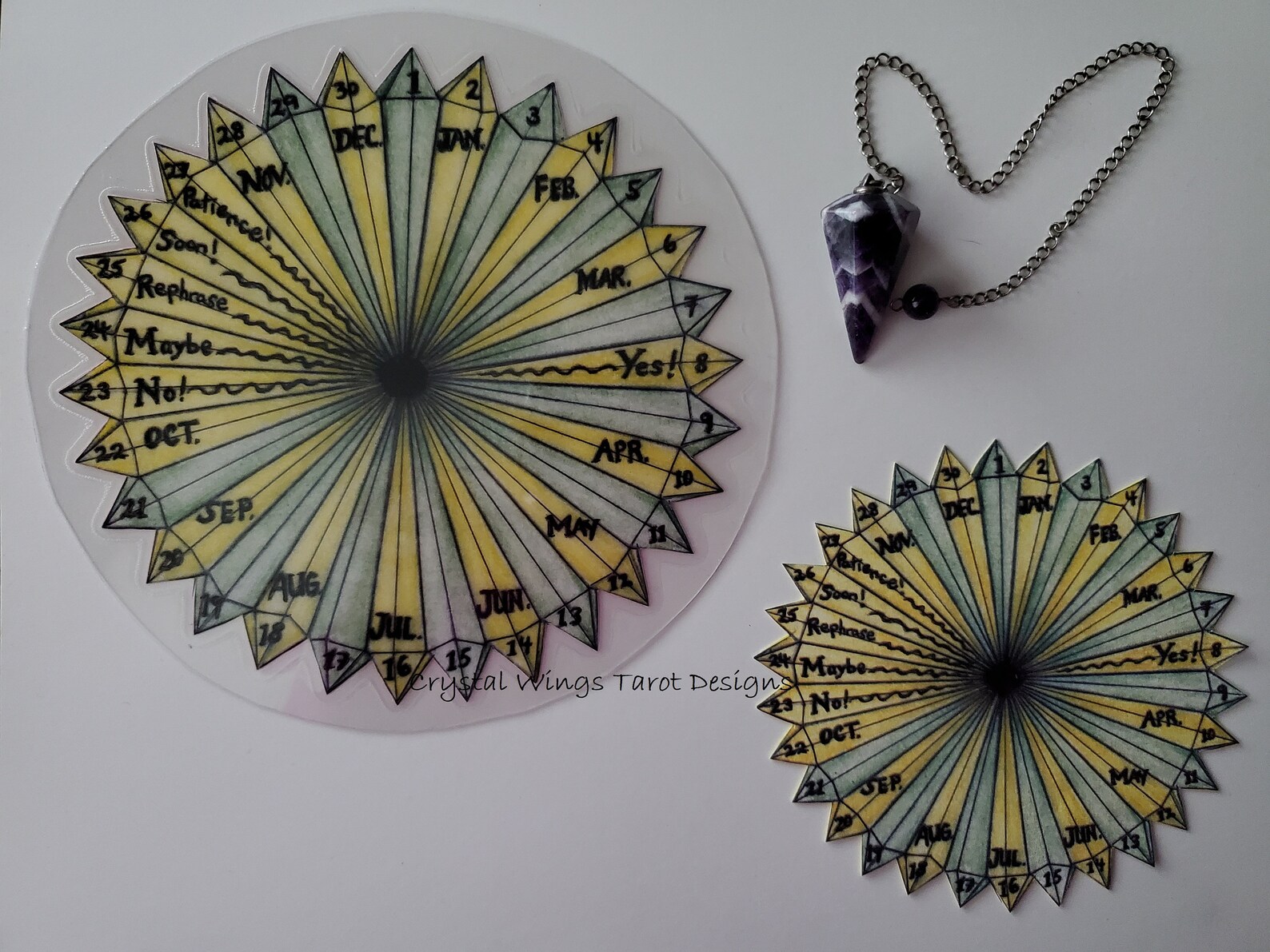 Pendulum Mats Printable Download | Etsy