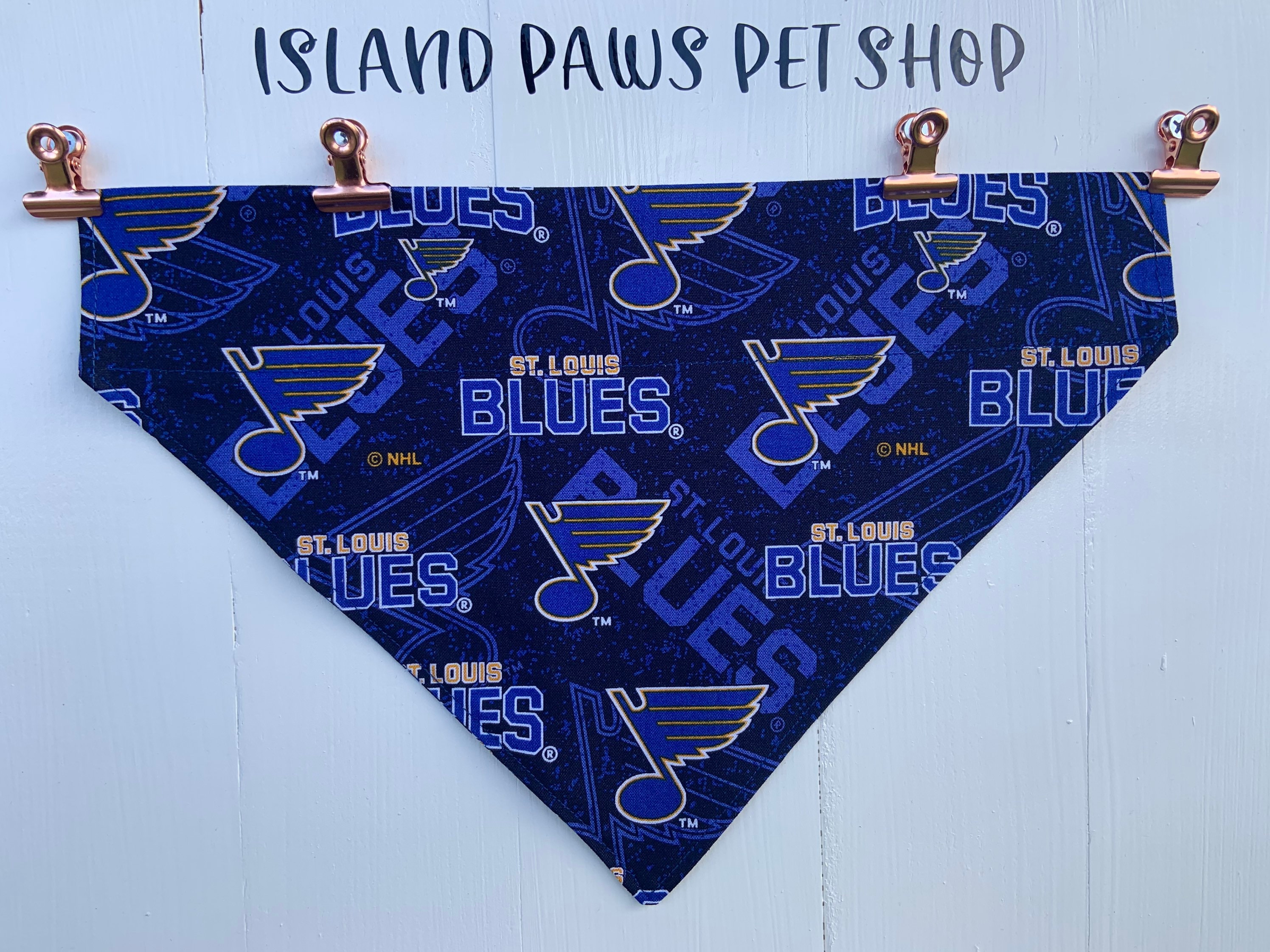 St. Louis Blues Dog Bandana – Athletic Pets