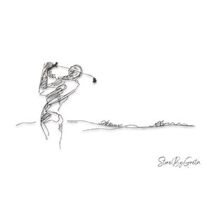 Golfer outline embroidery machine pe designs pes instant digital download
