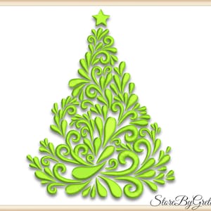 Christmas tree embroidery pe designs ornaments pes machine pes instant digital download
