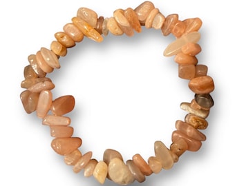 Sunstone Chip Bracelet