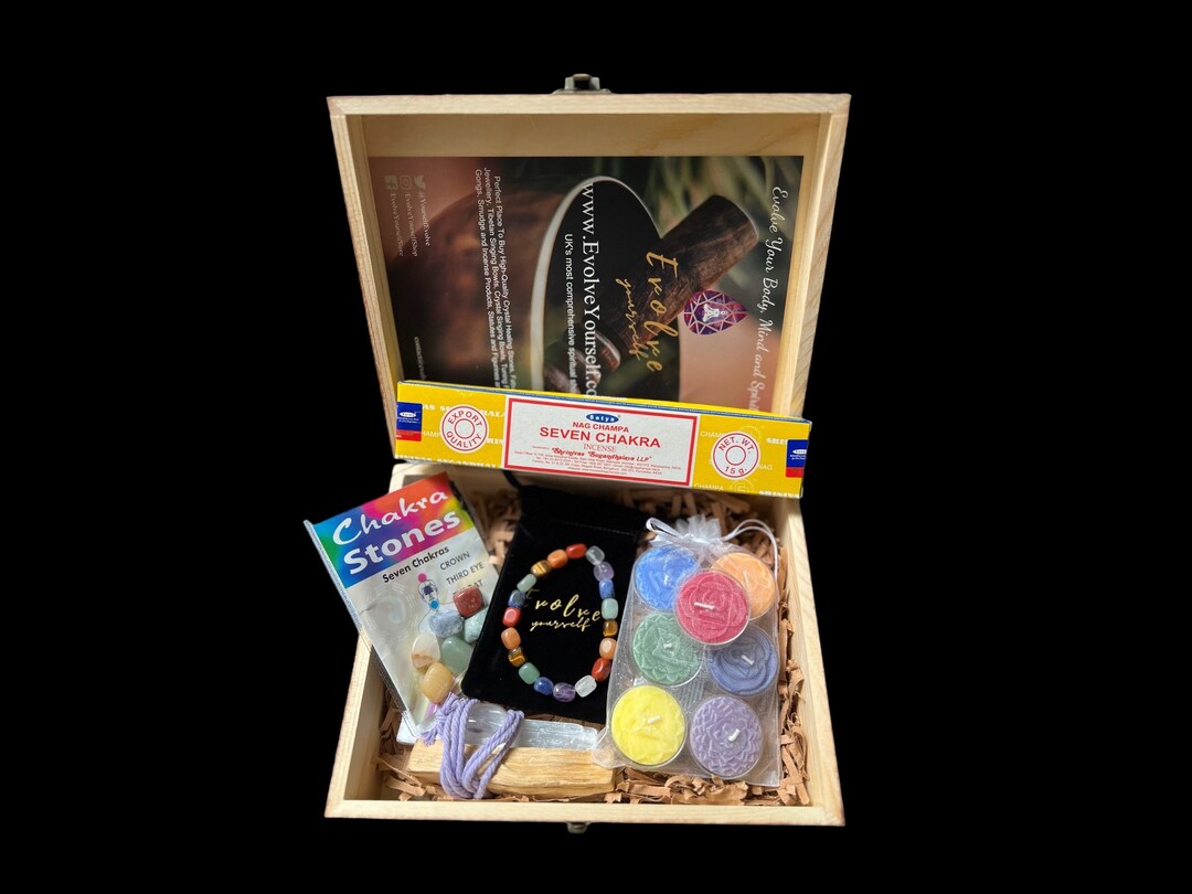 7 Chakra Gift Set Box - Etsy UK