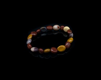 Mookaite Bracelet - 8mm Beads