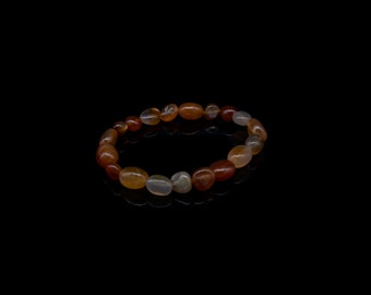 Carnelian Bracelet - 8mm Beads