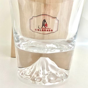 JR Monster whiskyglas | Rocky Mountains, Colorado | met ijsvorm | Met houten geschenkdoos