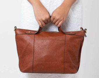 fossil sadie satchel black