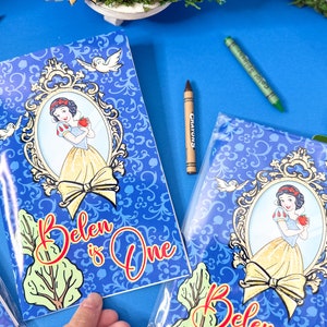 Custom Coloring Book Party Favors: Handmade Activity Books