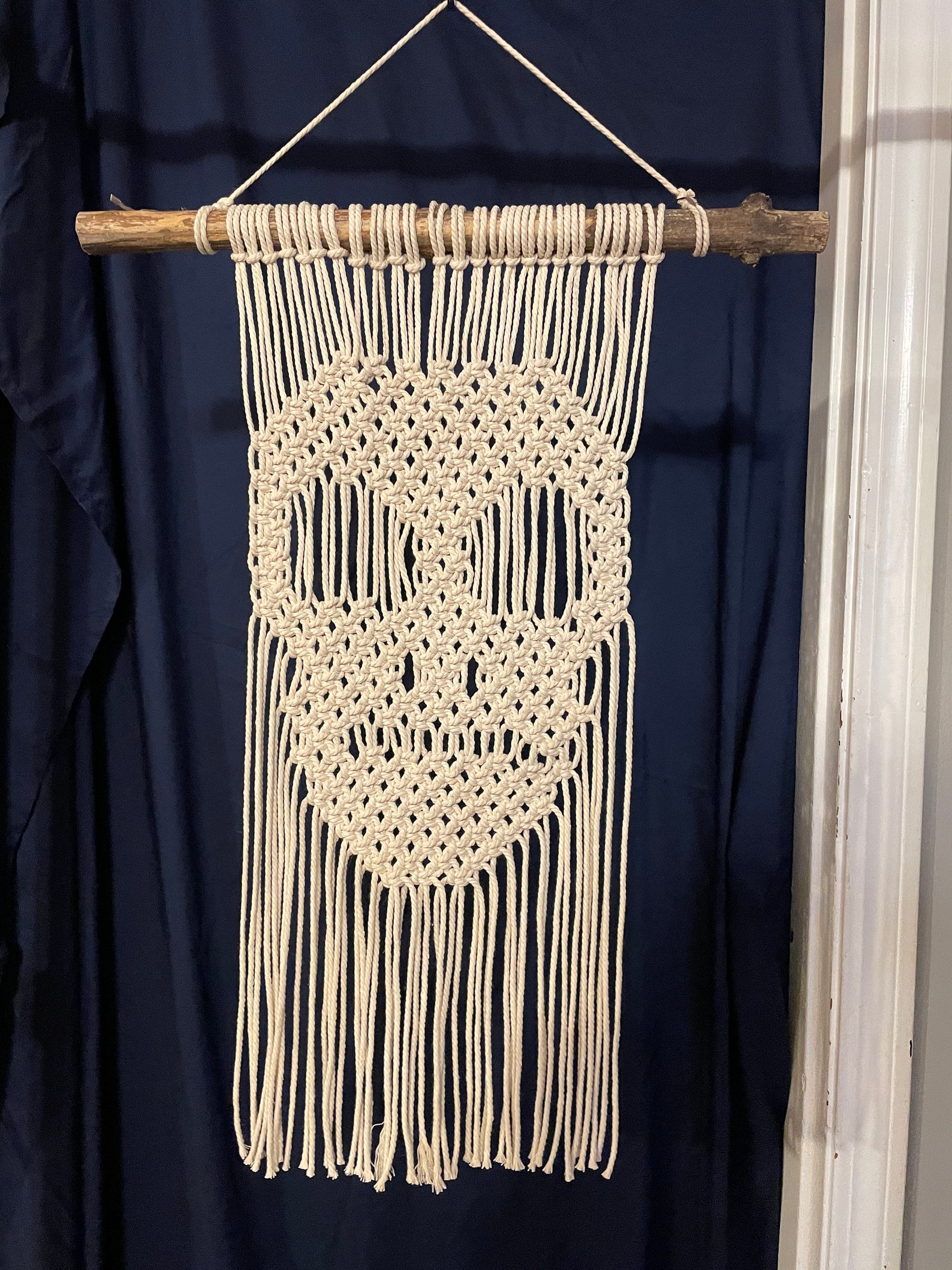 Macrame Skull - Etsy