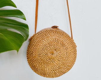 Rattan Handbag