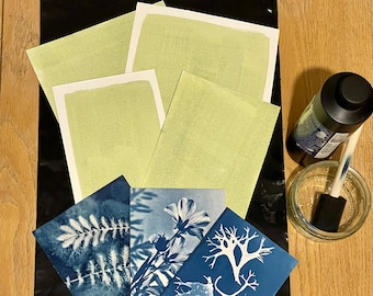 DIY Cyanotype - Precoated Paper