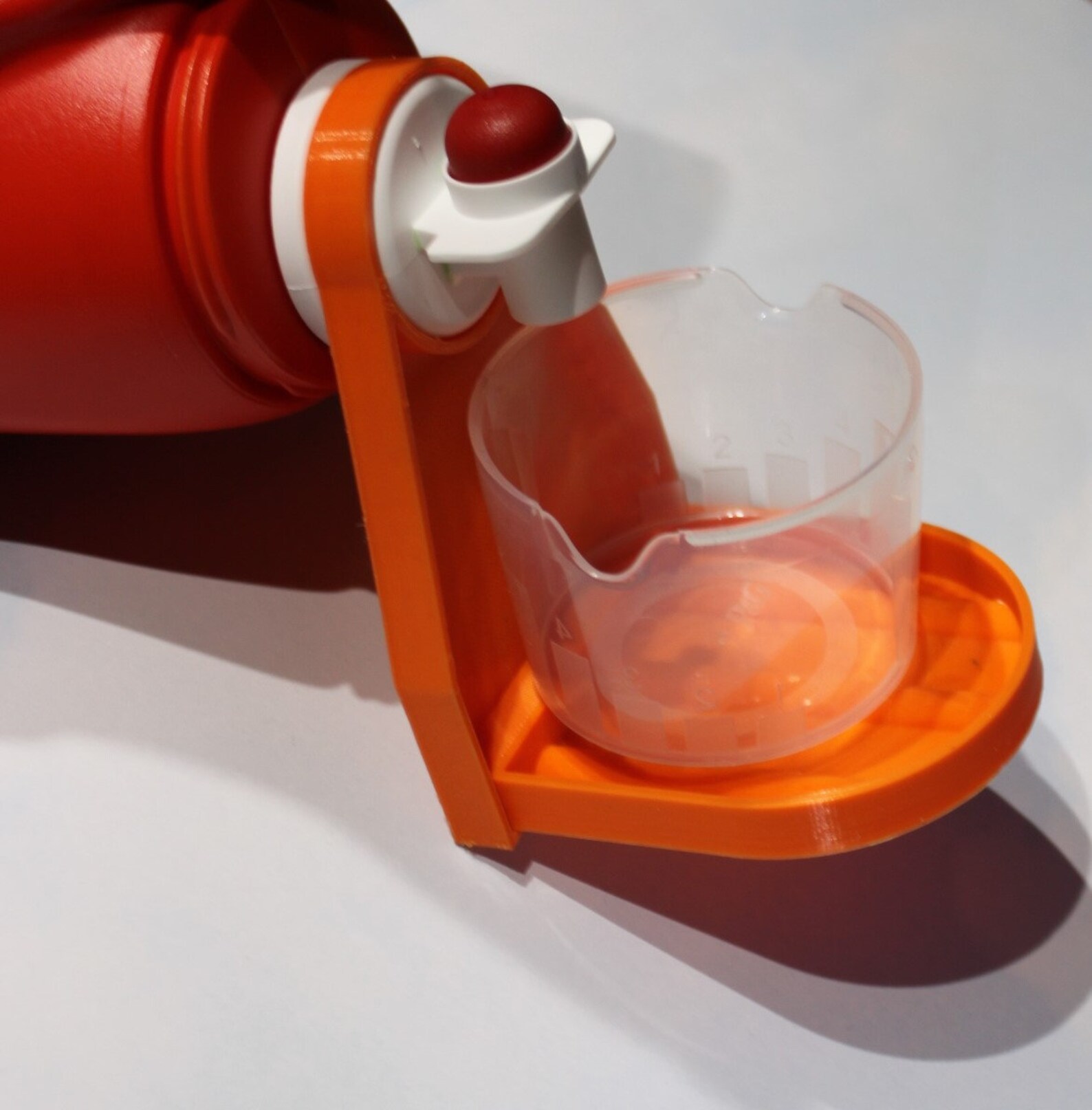 Laundry Detergent or Fabric Softener Cup Holder & Drip Tray Etsy