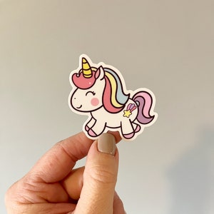 Pre Order Unicorn Sticker, Unicorns, Stickers for kids, Unicorn Vinyl Sticker